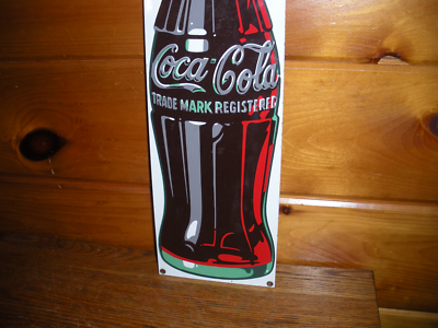 Vintage Enamel COCA-COLA Sign / Ande Rooney | eBay