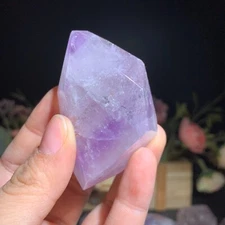 85g Natural Amethyst Free Form Crystal Quartz Healing Energy Mineral 60mm