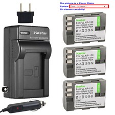 Kastar Battery AC Travel Charger for Fujifilm NP-150 BC-150 Fuji FinePix IS Pro