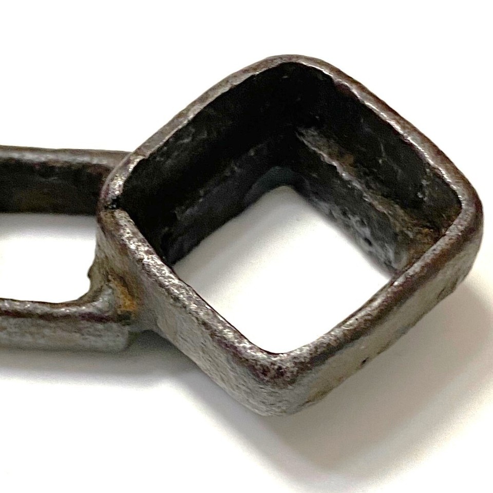 Antique Vtg Jr Junior Wrench 2 Cut Out Handle 61/2" Farm Tool