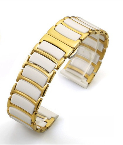 Correa de cerámica + metal para reloj Samsung Galaxy 5 40/44 mm/watch5 Pro 45 mm pulsera - Imagen 11 de 17