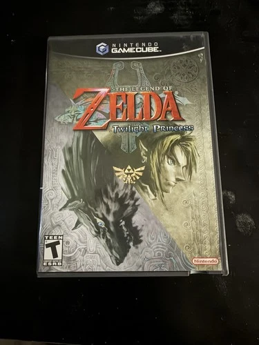 Nintendo The Legend of Zelda: Twilight Princess GameCube, Manual, Case & Disc