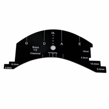 1/2 Double bass Bridge Template,String height Spacing Mold Tool
