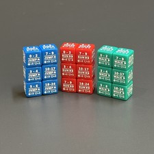 18 Battletech Stats Modifier Dice Dice Bundle Movement Heat  Special WAR GAME A