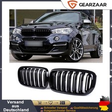 Grill Sport K�hlergrill f�r BMW X5 E70 X6 E71 E72 Satz Gl�nzend Schwarz Schwarz