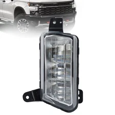 Right Side LED Bumper Fog Light Lamp For Chevrolet Silverado 1500 2022 2023 2024