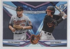2021 Bowman Draft Franchise Futures Colton Cowser Reed Trimble #5 0o6v