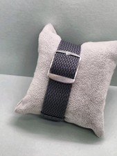 1960's-70's NOS 20mm Gray Perlon Woven Nylon 1 Piece Military Style Watch Band