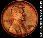 1930-D Lincoln Wheat Cent - Choice Gem Brilliant Uncirculated  Color  #K2412