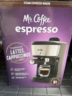 Mr. Coffee Steam Espresso Maker – Brews 4 Shots – Lattes, Cappuccinos & More – N