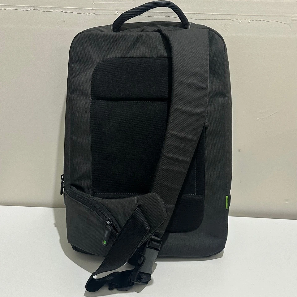 Bolso Mochila para Laptop Incase Icon Negro Nylon Tech Correa Ajustable Acolchada Espalda Foto 4 de 4