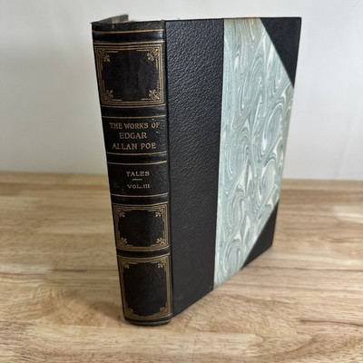 Works of Edgar Allan Poe Tales Vol III 1909 Edition De Luxe Chesterfield Society