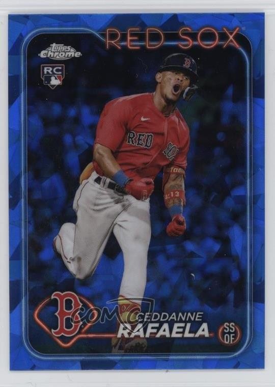 2024 Topps Chrome Sapphire Edition Ceddanne Rafaela #313 b5f