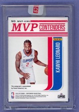 Kawhi Leonard Basketball Autographed Sports Trading Cards