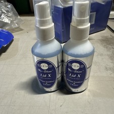 2 x Helmet Cleaner Sanitizer for Motorcycle lid x sanitiser 100ml spray liner uk