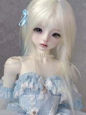 BJD Doll 1/4 Pretty Girl Resin SD Joint Bare Doll with Face Makeup Birthday Gift