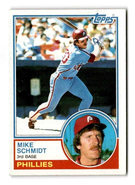 1983 Topps #300 Mike Schmidt