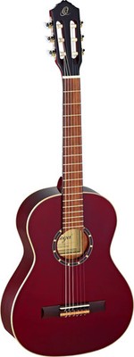 Ortega Guitars R121-3/4WR Family Series 3/4 Body Size Nylon 6-String Guitar w...
