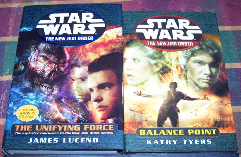 Star Wars HC Book Lot x5 New Jedi Order NJO Star by Star Balance Point Vector Pr