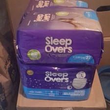 Sleep Overs Overnight Youth Pants Underwear, Boys & Girls, XL X-Large, 88 Ct