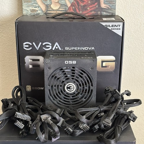 EVGA SuperNOVA 850 G 220-GS-0850 80+ GOLD 850W Fully Modular Power Supply PSU - Afbeelding 12 van 13