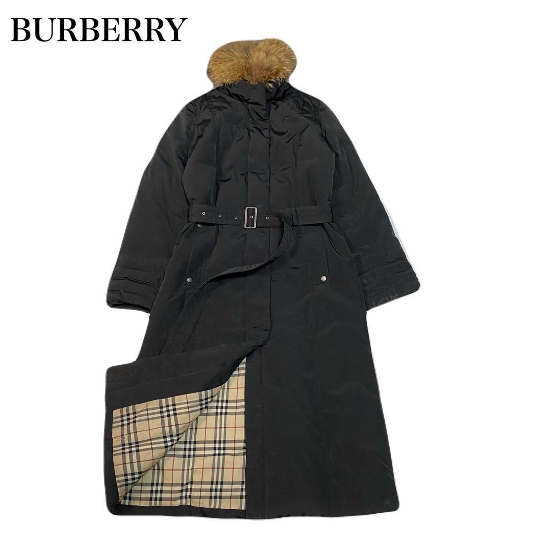 Burberry  BURBERRY 2way Down Coat  Nova Check Maxi Length