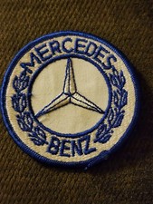 Mercedes Benz Embroidered Sew Iron On Car Collection Racing 3" Round Patch