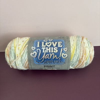 I LOVE THIS YARN! Yellow Green After Dinner Laughs 5oz 232 yds