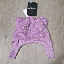 Girls Obermeyer Teddy Fur Hat in NWT Size - NEW Kids Size 1-4. "A"