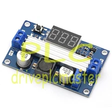 DC-DC 3~35V to 3.5~35V LTC1871 Step-up Module Regulated Power Supply+VoltMeter #