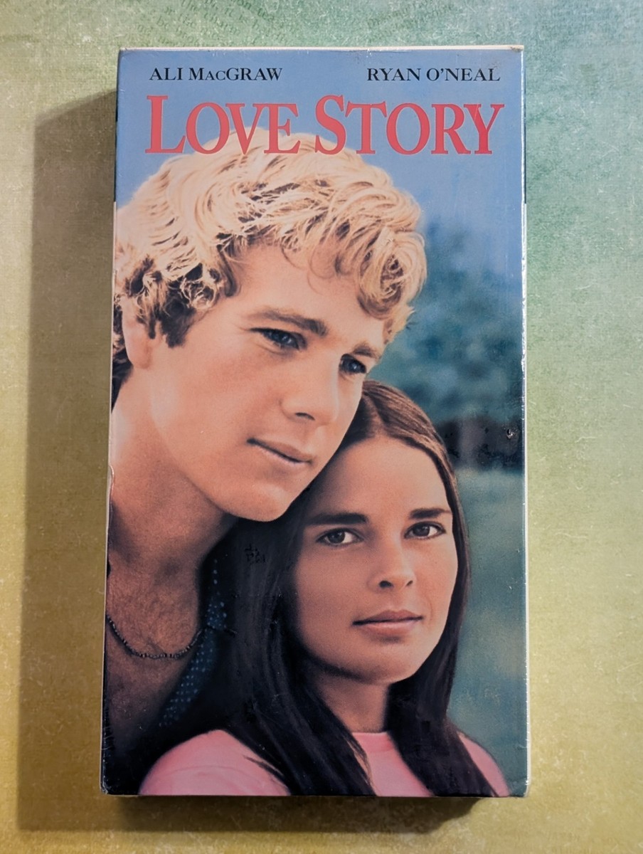 Love Story (1970 VHS) 1992 Release 70s Ryan O'Neal Ali MacGraw