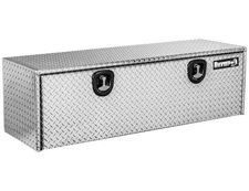 1705140 Diamond Tread Aluminum Underbody Truck Box with T-Handle Latch, 24x24x48