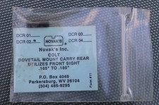 NOVAK'S INC DCR 02 COLT Rear Sight