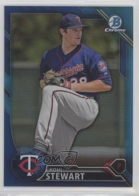2016 Bowman Chrome Prospects Blue Refractor 57/150 Kohl Stewart #BCP237 z6b