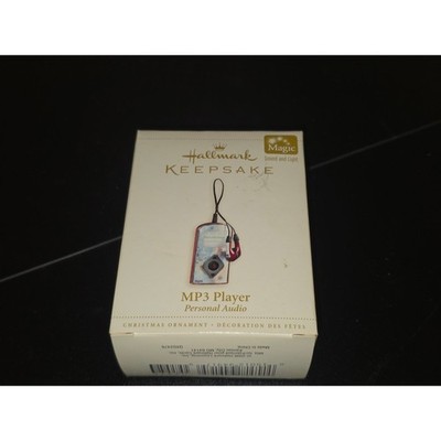 Hallmark Keepsake 2006 MP3 Player Personal Audio Magic Sound Light Ornament