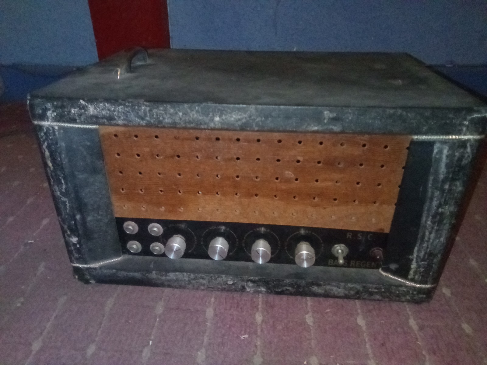 RSC BASS REGENT UK valve amp like Linear Conchord Goldenair Northcourt  VINTAGE