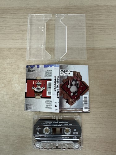 Massive Attack - Protection - Original 1994 USA Cassette Tape RARE Circa Records