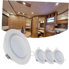 4.5 Inch RV Boat Recessed LED Ceiling Light 12 Volt LED Pack of 4/Cool White