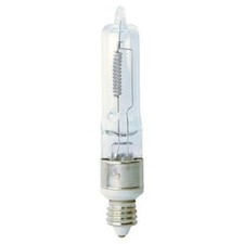 Ushio JCV120V-400WGSNF/E11 400W 120V Frosted E11 Mini Candelabra Base Lamp