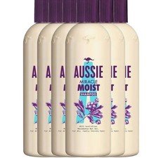 Aussie Miracle Moist Shampoo 6 x 300ml 15.55 per litre