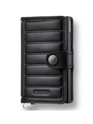 Secrid Miniwallet Premium Kollektion, Emboss Lines, RFID, Leder Schafsleder NEU
