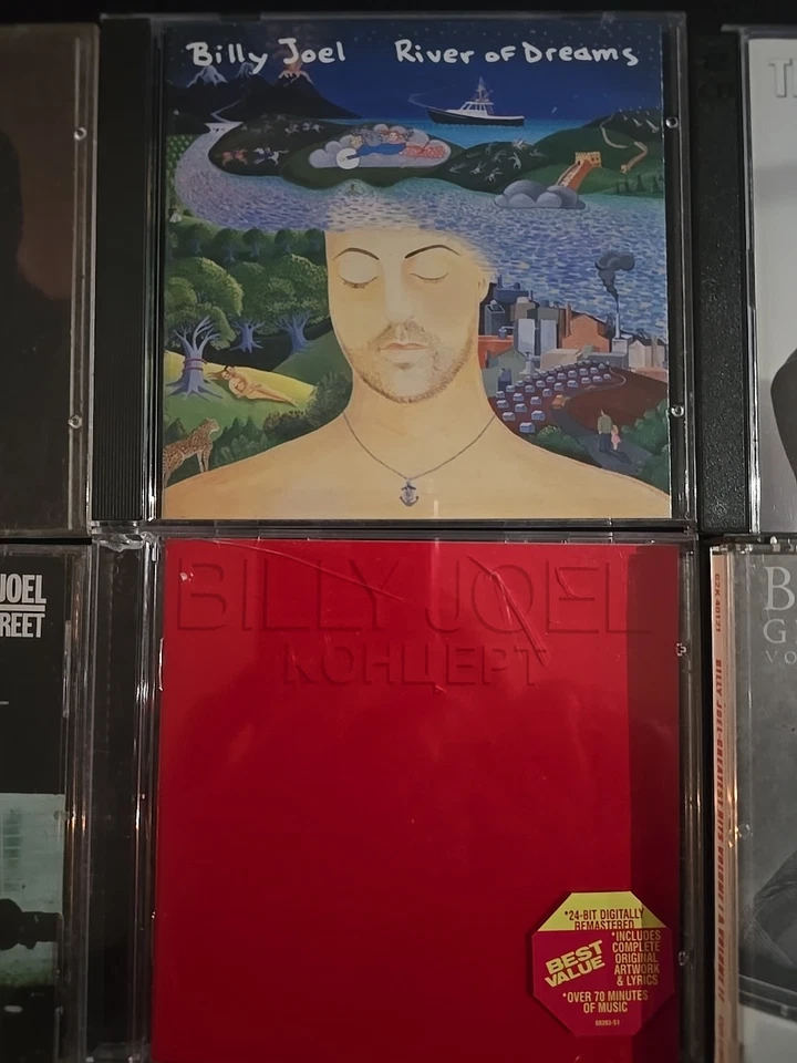 Билли Джоэл 10 компакт-дисков лот см. фотографии для названий БЫСТРАЯ БЕСПЛАТНАЯ БЕЗОПАСНАЯ ДОСТАВКА - Изображение 4 из 4
