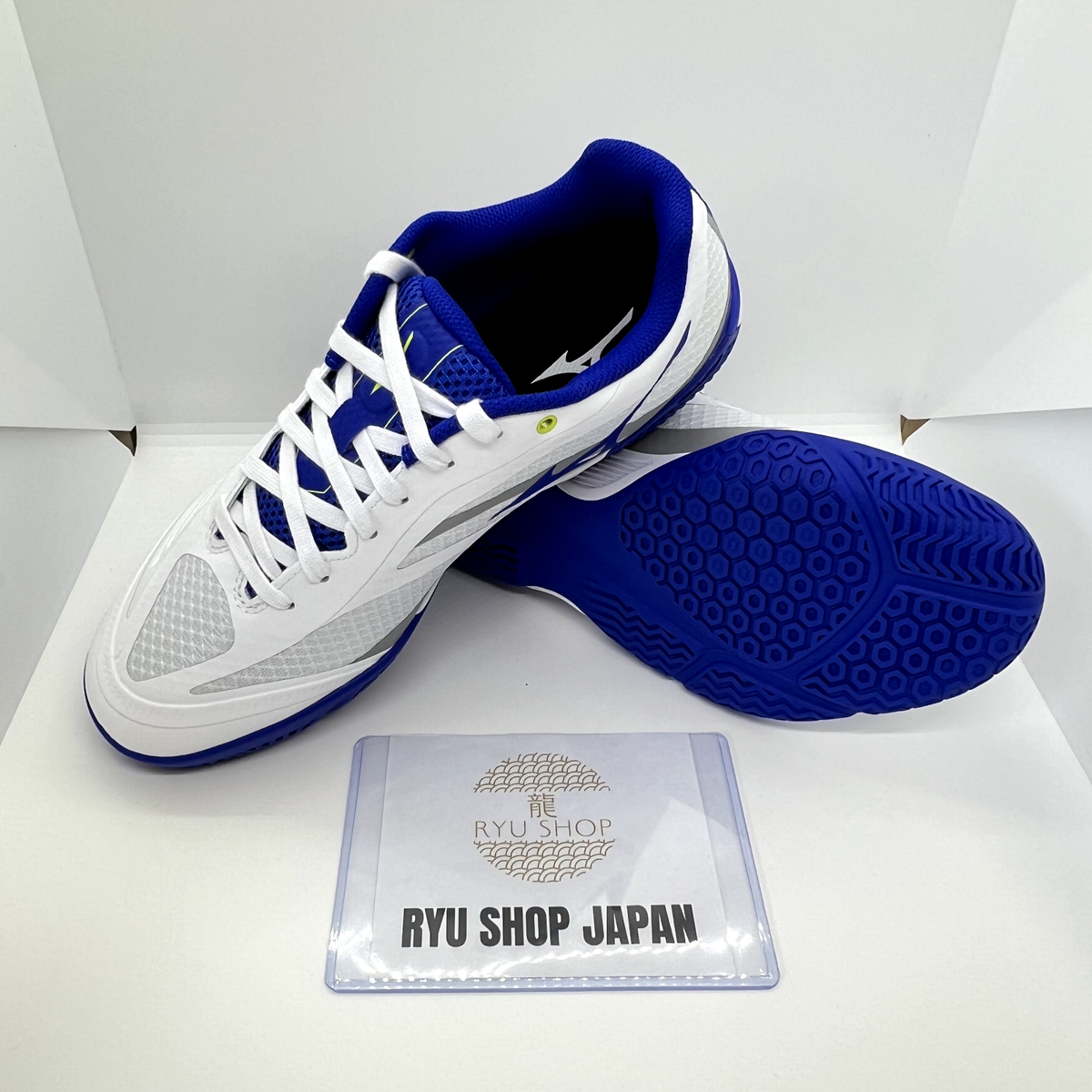 Mizuno Table Tennis Shoes WAVE MEDAL 8 WIDE 81GA258306 White