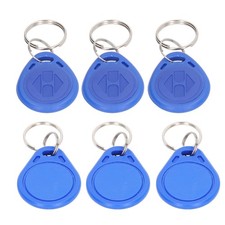 100 Pieces Key Fob Keychain Readable Door Access Control Token