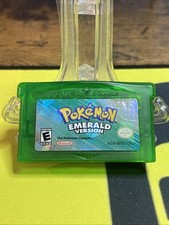 Pokemon Emerald Version Nintendo Gameboy Advance SP GBA Clean Label Authentic