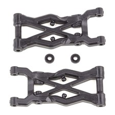 91874 Team Associated RC10B6.2 FT Rear Suspension Arms 75mm Carbon