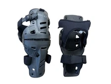 Mobius X8H Hybrid Knee Support Mx (PAIR) Storm Grey / Black Sm / Med - OPEN BOX