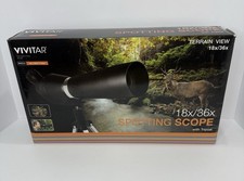Vivitar Spotting Scope 18x / 36x w/ Tripod. Complete Open Box Terrain View