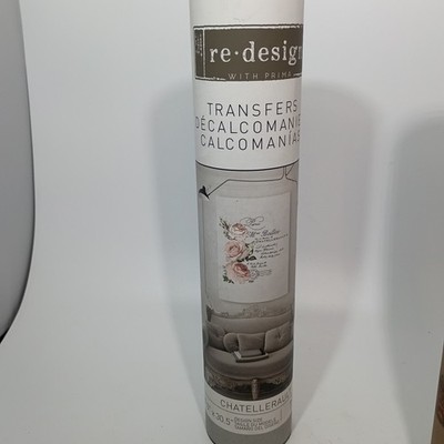 Rub On Transfer for Furniture ReDesign Prima CHATELLERAULT 24 x 35 New