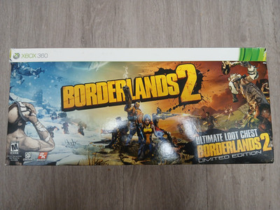 Borderlands 2 Ultimate Loot Chest Edition Xbox 360 Limited Edition - Mostly CIB
